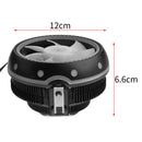 LED CPU Cooler Cooling Fans For Intel LGA 775/1150/1156/1151 AMD Heatsink Fan