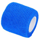 6 PCS First Aid Medical Self-Adhesive Elastic Bandage Gauze Tape (Blue, 5cm