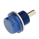 Auto Anodized Magnetic Oil Drain Plug  M16x1.5 Suitable For Subaru, Blue
