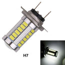 1Pc H7 5630SMD White 660LM 33 LED Light Car Fog Head Light Driving BulbsAT3C