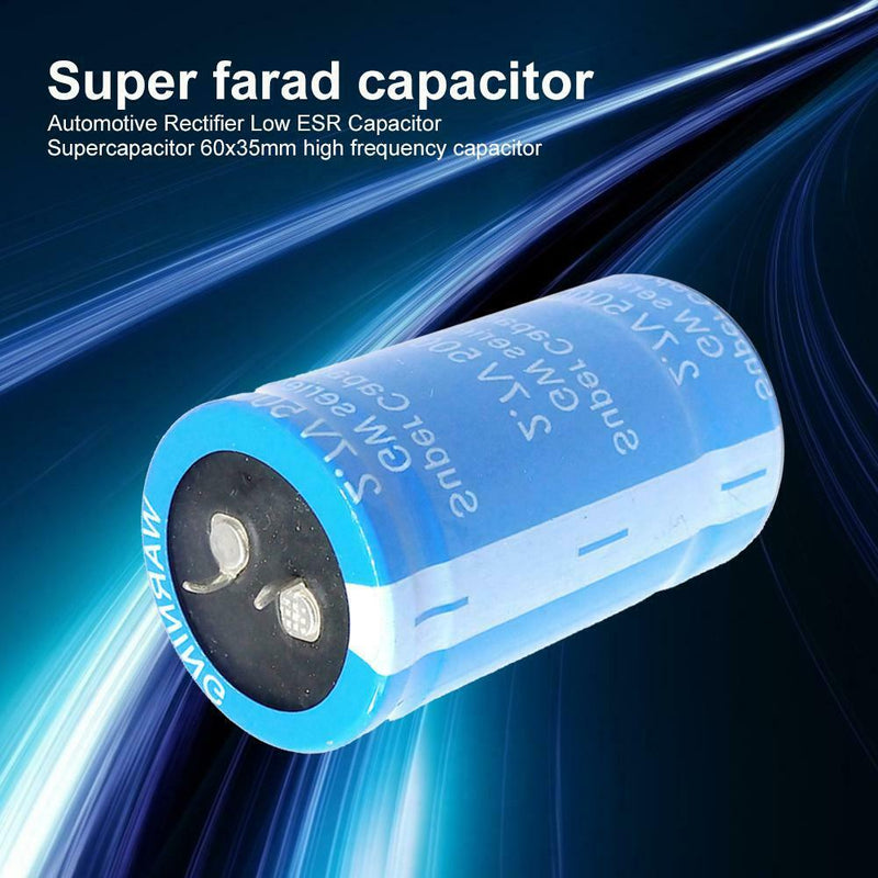 2.7V 500F 60x35mm ESR Electrolytic Farad Capacitor Electronic Components A