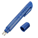 Brake Fluid Tester Led Moisture Water Compact Tool Test Indicator Pen Blue