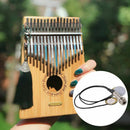 Piezo Contact Microphone 3 Transducer Pickups with end pin jack for Kalimba