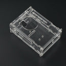 for Raspberry Pi 4B Acrylic Case and Camera Case,Heat Sink, Cooling Fan, Mi