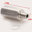 1/8" BSPT Oil Pressure Sensor Tee to NPT Adapter Turbo Supply Feed Line Gauge Hn