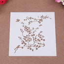 Flowers Bloom Print Coffee Cake Stencil Buttercream Spray Mold Decor Tool