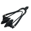 Universal Outboard Motor Water Flusher Dual Flow Round Ear Muff Cups for Marine