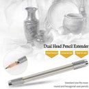 1pcs metal Pencil Lengthened Extender Holder 10.4 cm Long Color Random