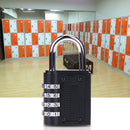 Zinc Alloy Coded Lock 4 Dial Digit Password Lock Suitcase Luggage Code Lock