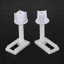 2pcs DIY Plastic Toilet Seat Screws Fixings Fit Toilet Seats Hinges Repair  Q9N3