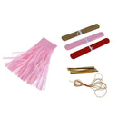 DIY Paper Flower Ball Card String Wedding Tassel Ornaments Party Decor