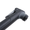 Mountain Bike Bicycle Mini Frame Pump Basketball Volleyball Inflator Black