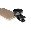 Universal 2in1 Clip-On 0.45X Wide Angle+ 12.5X Macro Camera Lens For Phones