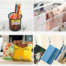 60Pcs Stainless Steel Clothes Pegs Hanging Clip Pins Laundry Windproof Clamp Kit