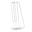 Grilling Skewer Stand Kabob Kebab Barbecue BBQ Grill Rack 4 Skewers Outdoor