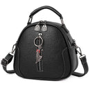 Solid Color Pu Leather Ladies Bag Ladies Messenger Bag Messenger Bag Should