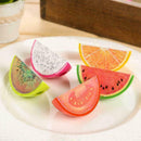 2PCS Novelty Fruit Plastic Pencil Sharpener Pencil Cutter School Supplies A G2W4