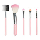 5 Pcs Makeup Brushes Premium Synthetic Foundation Powder Concealers Eye Shadows
