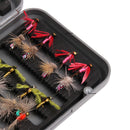 40pcs / Set Fishing Flies Kit Trout Salmon Flies Hook Assorted Insects Lure