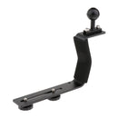 Durable Aluminum Alloy Underwater Video Photography Handle Arm Tray with Ball