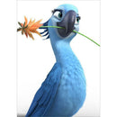 5D DIY Full Drill Diamond Painting Blue Parrot Cross Stitch Embroidery Kit
