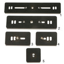 Quick Release Plate QR Bracket for Arca Swiss Camera Tripod Ball Head - PU40