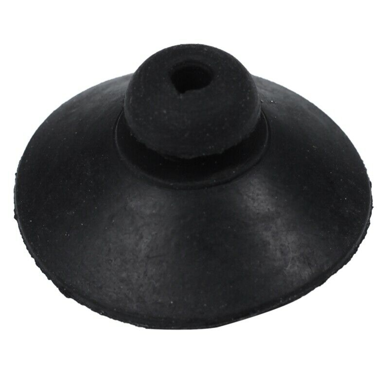 Soft Plastic Aquarium Suction Cup Clip 28mm Diameter 8 Pcs Black M3A1