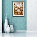 5D DIY Full Drill Diamond Painting Flower Embroidery Mosaic Kit Home Decor