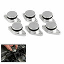 Portable 1Pcs 22Mm Aluminum And Silicone Swirl Flap Blanks Repair For Bmw C