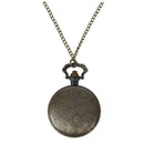 Owl women watch pocket watch quartz and chain necklace costume jewelry