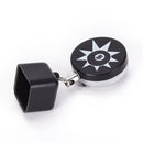 Billiards Snooker Pool Retractable Cue Chalk Holder with Belt Clip ZQBX