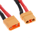 2 Piece Adapter Cable XT90 Socket On T-Plug Connector Accessory Set