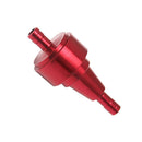 Washable Engine Inline Fuel Filter Universal Fits 6mm Pipes Line Red