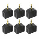 Audio Double Jack Plug Headphone Y Splitter 1 Male Adapter to AUX Female BI V2L5