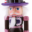 25cm Wooden Solider Nutcrackers w/ Cake Cookie Hat Christmas Decoration Ornament