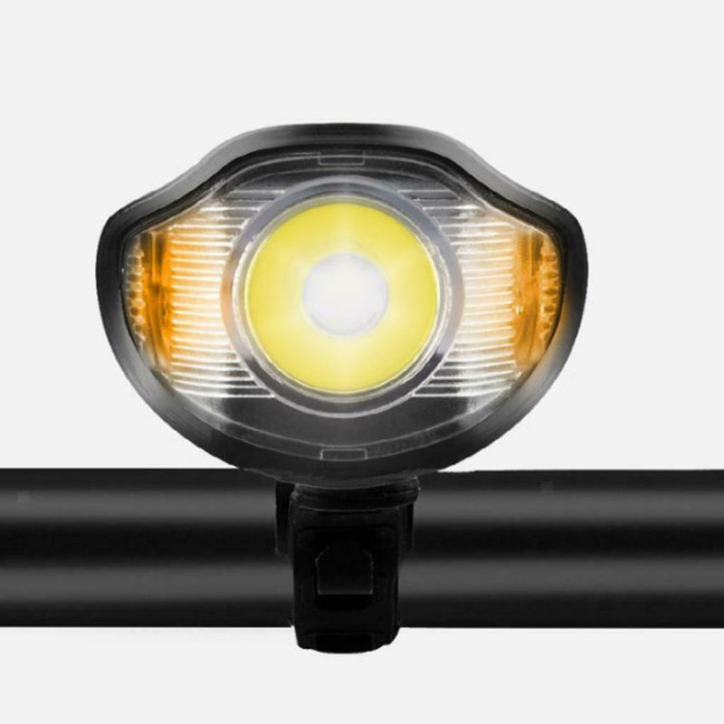 Bicycle Headlight LED Rechargeable Bike Light w/ Horn Ordinary Edition Blue