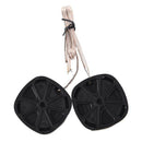 2 x 97dB 500W Dome Tweeters Black for Car Audio System