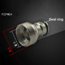 Hose Quick Connector Brass Threaded Garden Water Connector Tube FittingB Hn