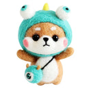 3 Sets Shiba Inu Dog Needle Felting Kit DIY Needlefelted Kit For Beginners