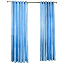 100x250cm Modern Door Window Curtain Blackout Drapes Sheer Blind Punch Azure