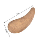 1PC Fragrant Wood Massager Small Leaf-shaped Wooden Scraper Tool Body Care S.kz