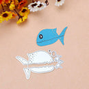 Shark Fish Metal Embossing Cutting Dies Stencils DIY Scrapbooking Decor A