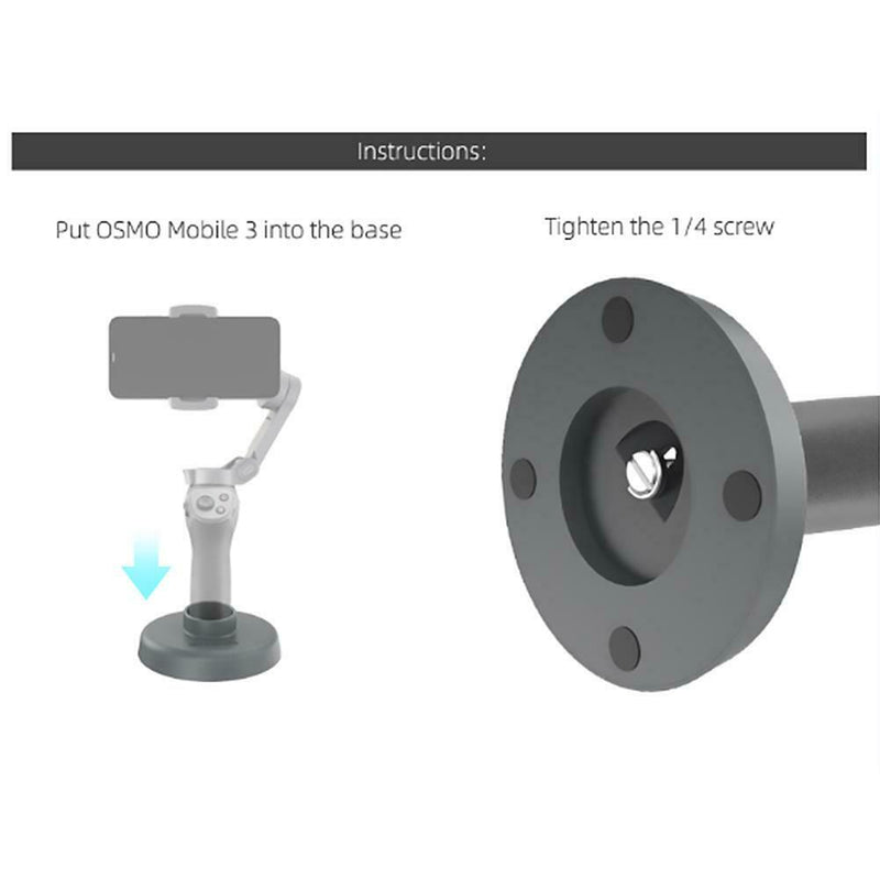 Sunnylife Anti-slip Scratch Resistant Base Stabilizer for DJI OSMO Mobile 3