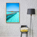 1000pcs DIY Turquoise River Puzzle Educational Learning Assembling Toys