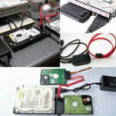 USB 2.0 to SATA IDE Hard Drive Cable For HD HDD Adapter 18Mar27 W F6G7 Powe N6E3