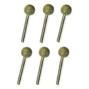6pcs Round Head Grinding Bit Diamond Mounted