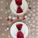 White Snowflake Christmas Tree Lace Round Tablecloth for Wedding Parties Ba X4Z4