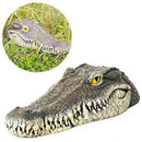 Artificial Crocodile Alligator Head Foam Floating Decoy Pond For Pool Garde Z9A1