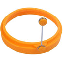 4 Inch Silicone Fried Egg Mold Rings - Pancake Mold Pack of 4 - One of Each L3H6