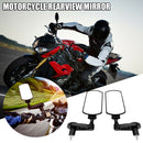 22mm 7/8 inch Handle Bar End Side Mirrors Aluminum Motorbike Rearview Mirrors
